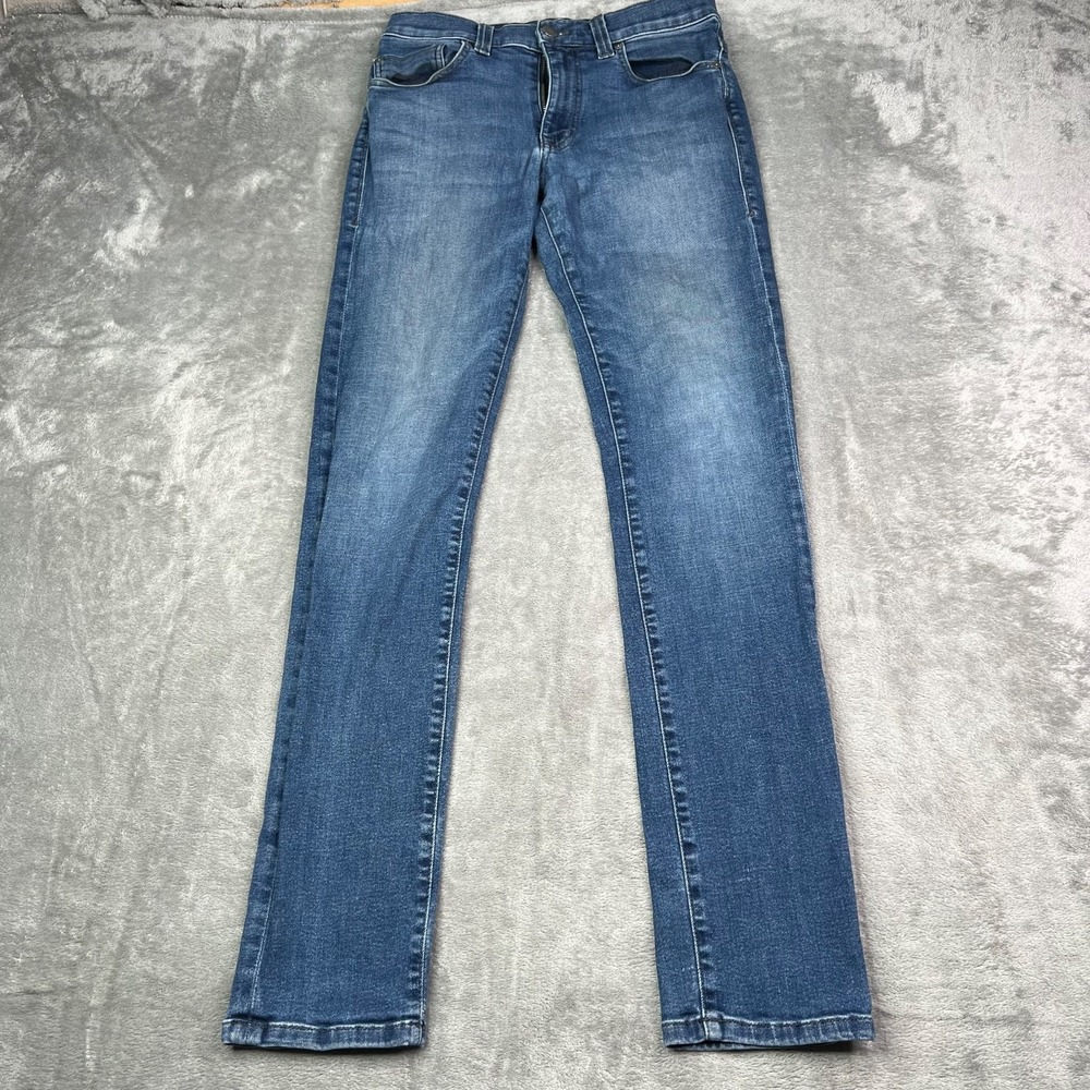 Fidelity Jeans Men‎ 29x33 Torino Blue Slim Fit Tapered Medium Made In USA Denim